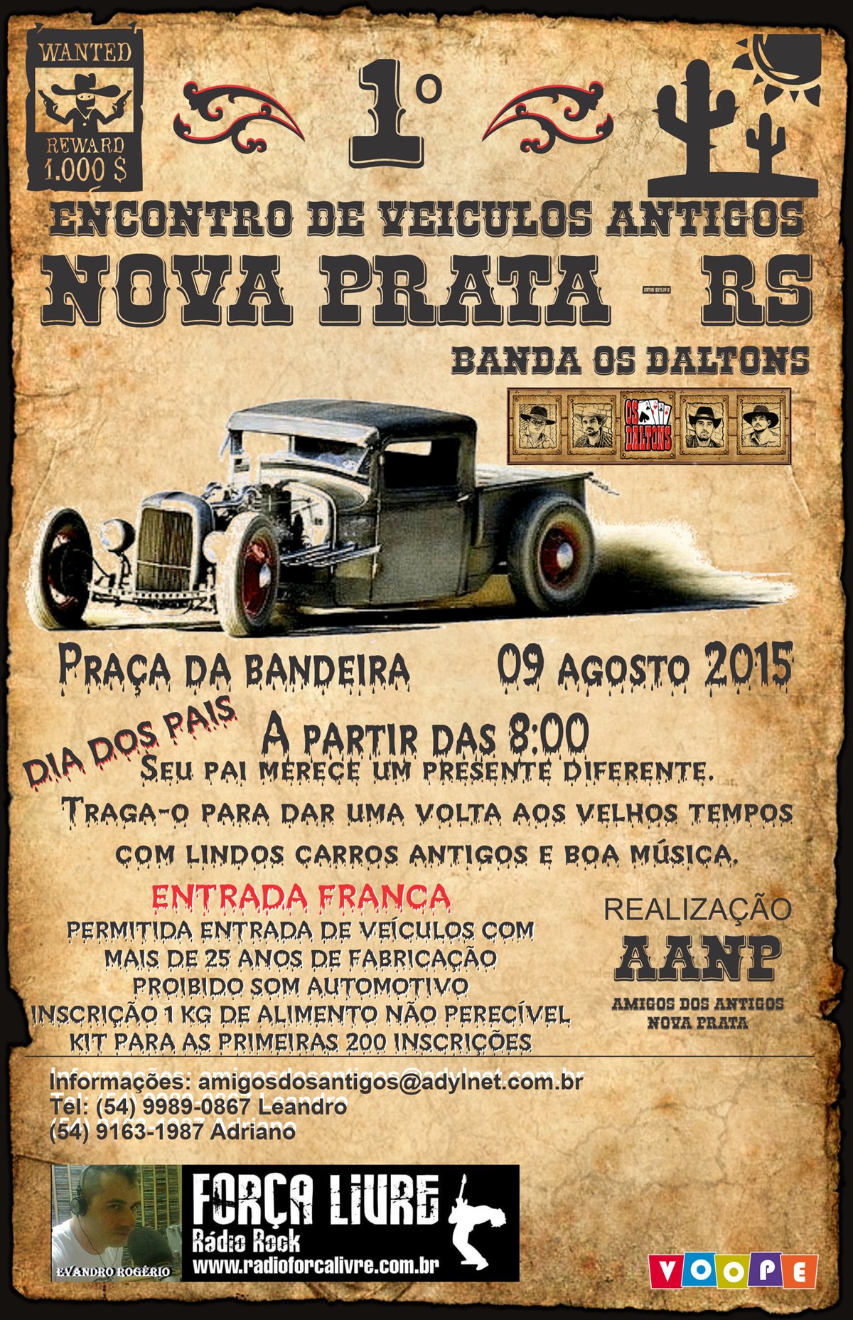 Cartaz do Encontro VCCNP 2015