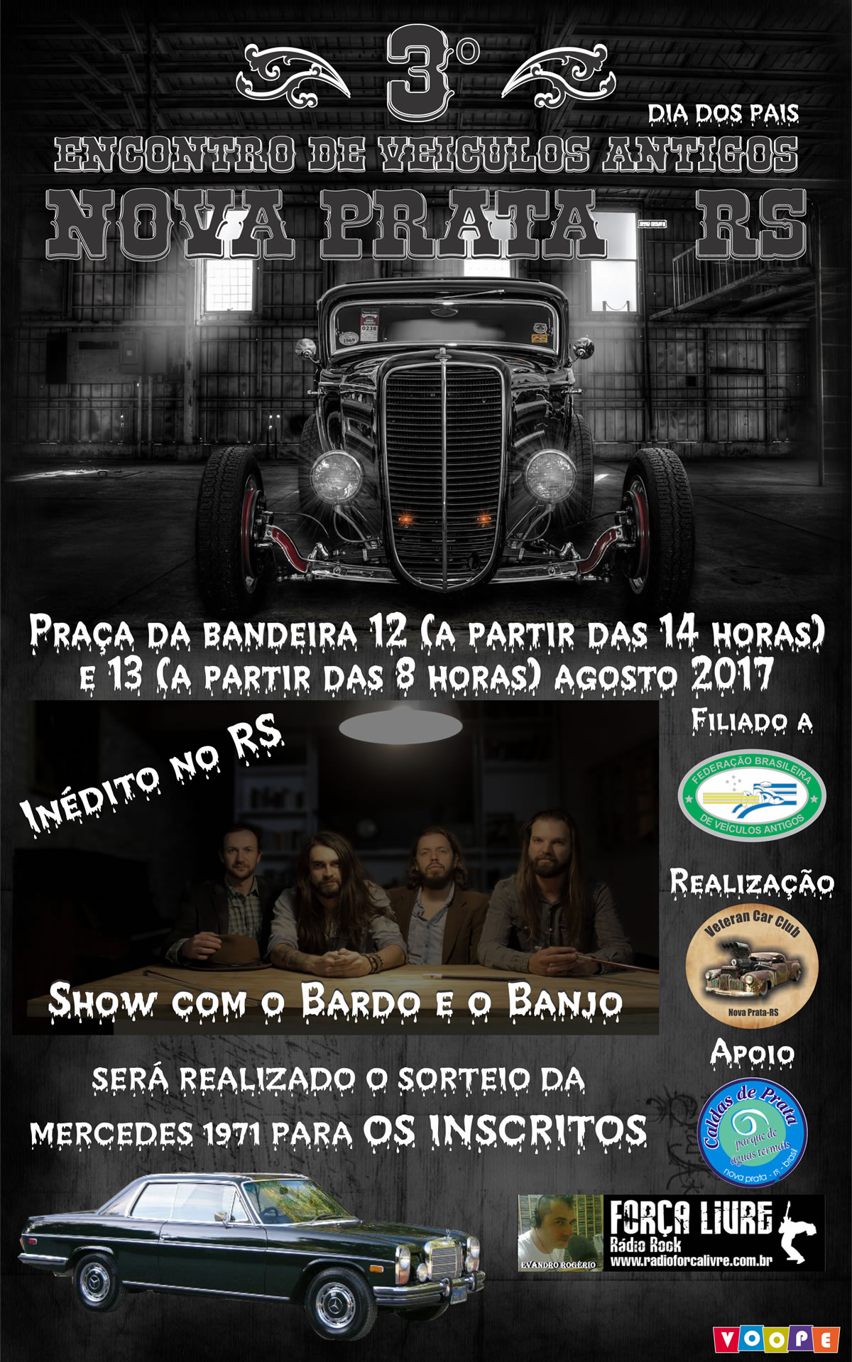 Cartaz do Encontro VCCNP 2017 – frente