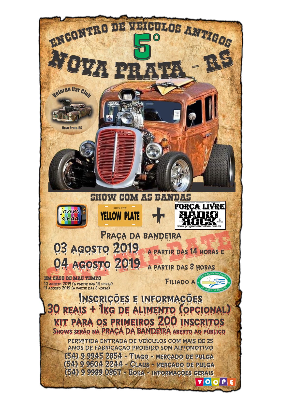 Cartaz do Encontro VCCNP 2019