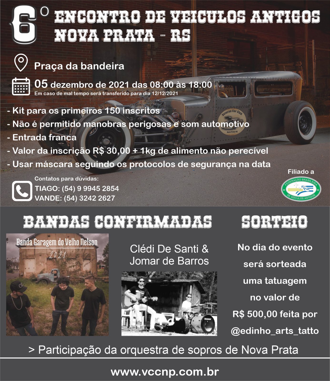Cartaz do Encontro VCCNP 2021