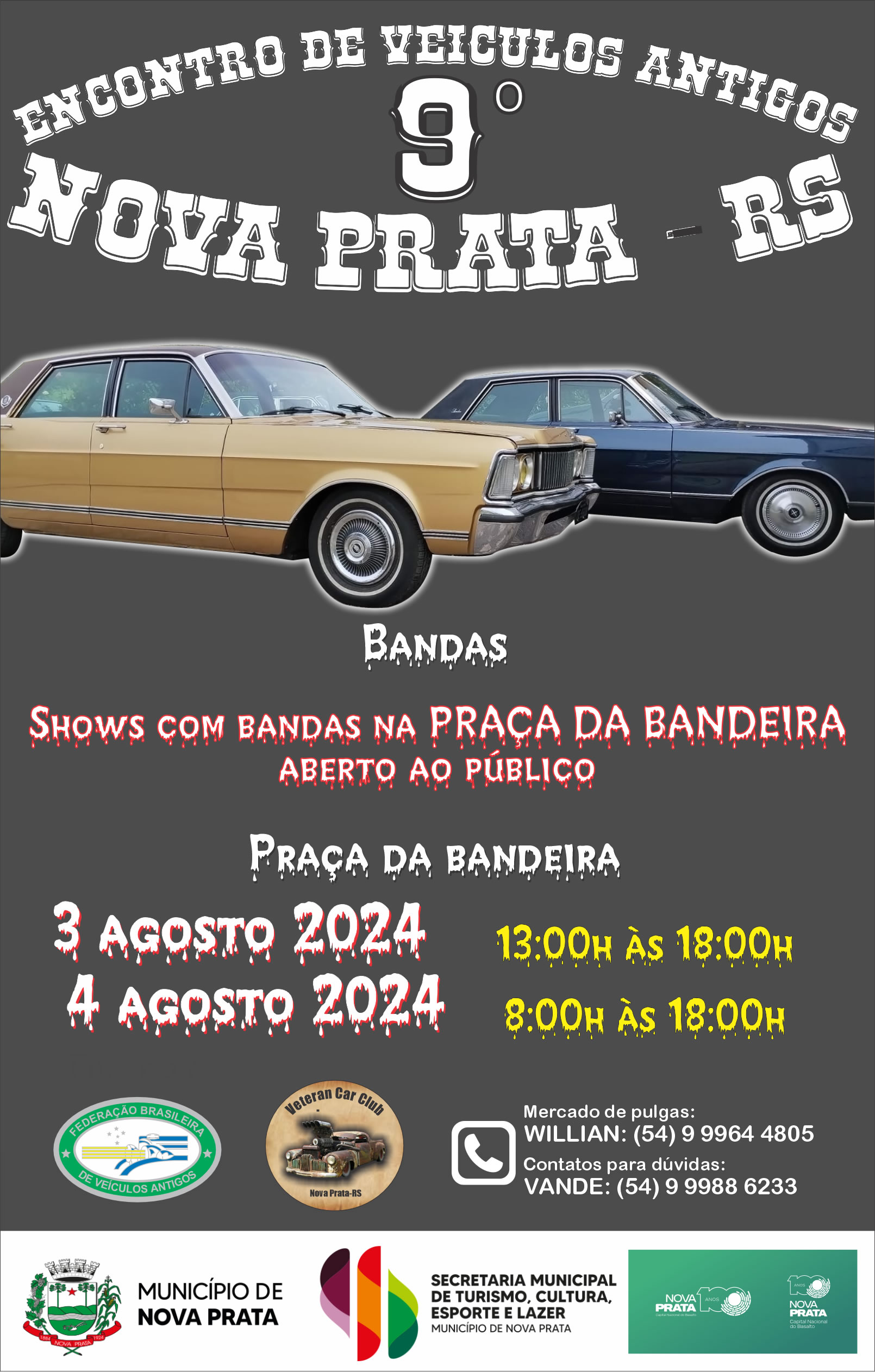 Cartaz do Encontro VCCNP 2024 – frente