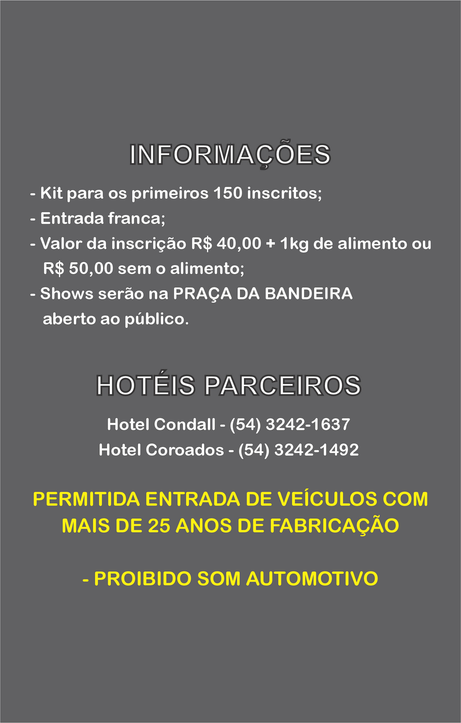 Cartaz do Encontro VCCNP 2024 – verso